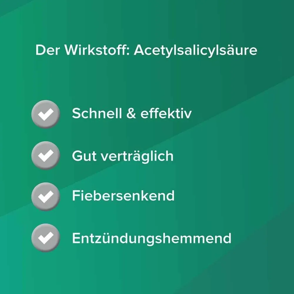 500 mg überzogene Tabletten – bewährte Wirksamkeit gegen Kopfschmerzen>Aspirin New