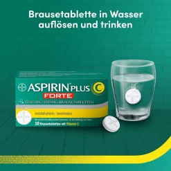 ® Plus C Forte Brausetabletten|Aspirin Clearance