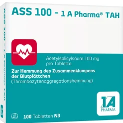 - 1 A Pharma® TAH>ASS 100 Online