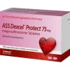 ASS Dexcel® Protect 75 mg, zur Vorbeugung von Herzinfarkt und Schlaganfall bei vorbelasteten Patienten|ASS 75 Clearance