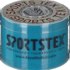 ATEX® SPORTS TEX Kinesiologie Tape 5 cm x 5 m Blau> Hot