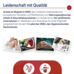 Arginin plus mit Vitamin B1 zur Unterstützung der Herz-Funktion|Avitale Hot