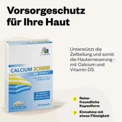Calcium Sonne 500 - 500 mg Calcium + 6 mg Beta-Carotin><noscript><img width=