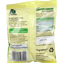 Ingwer-Lemon Fruchtbonbons|Avitale Discount