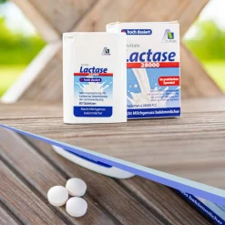 Lactase 28.000 FCC-Tabletten im Spender macht Milchprodukte bekömmlicher|Avitale Discount
