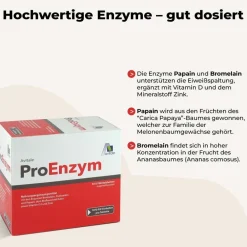 ProEnzym-Magensaftresistente Enzym-Tabletten, hergestellt in Deutschland><noscript><img width=