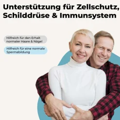 Selen 200 µg - Unterstützung für Zellschutz, Schilddrüse & Immunsystem|Avitale Hot