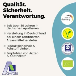 Selen 200 µg - Unterstützung für Zellschutz, Schilddrüse & Immunsystem|Avitale Hot