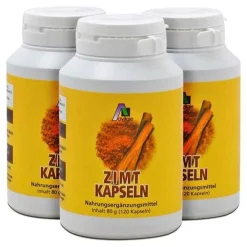 Zimtkapseln 500mg+Vitamin C + E>Avitale Sale