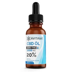 ® ZERO CBD Öl THC-freies hochaktives CBD Öl 20%|Avitava New