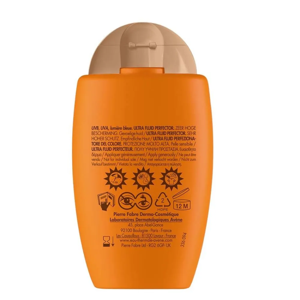 Avène Ultra Fluid Perfector LSF 50+ -Getönter Sonnenschutz für empfindliche Haut| Discount
