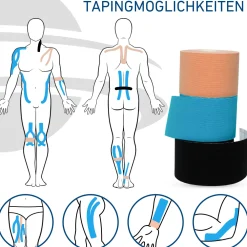 ® Kinesiologie Tape BEIGE – 500 x 5 cm - Kinesiotape - Medizinprodukt>axion Online