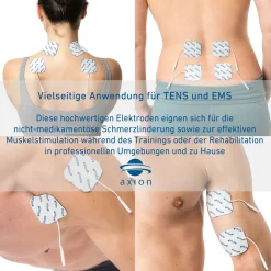 ® selbstklebende Elektrodenpads 5x5 cm – passend zu , Prorelax, Promed, etc.><noscript><img width=