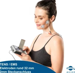 ® selbstklebende Elektrodenpads rund 3,2 cm – passend zu , Prorelax, Promed, etc.><noscript><img width=