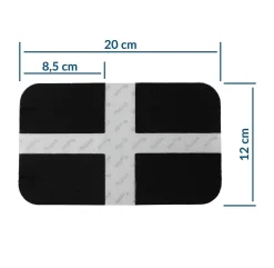 axion® selbstklebende Rücken-Elektrode groß 20x12 cm – passend zu Sanitas, , etc.><noscript><img width=