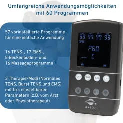 ® STIM-PRO X9B 4-Kanal Akku TENS EMS Gerät - MEDIZINPRODUKT><noscript><img width=