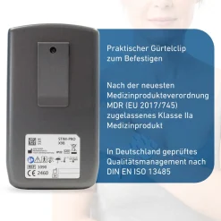 STIM-PRO X9B 4-Kanal TENS Gerät und EMS Gerät mit Akku - MEDIZINPRODUKT>axion Online