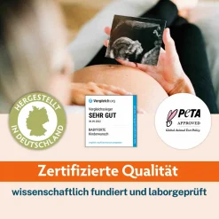 Kinderwunsch Vitamine | vegan | 800 µg Folsäure, Quatrefolic®, Maca & Q10><noscript><img width=