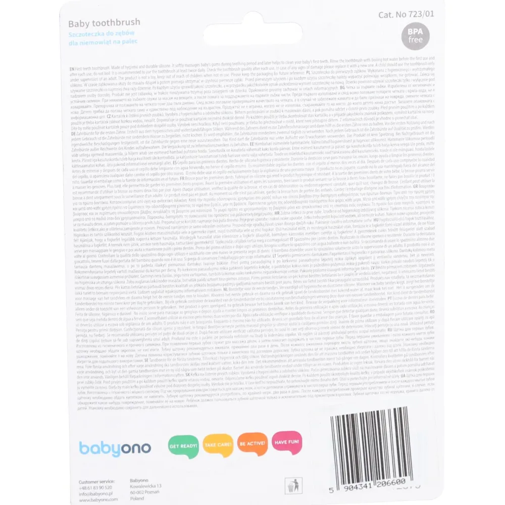 babyono Erste Zähne Zahnbürste> Online