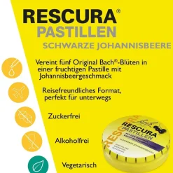 Bach Original RESCURA® Pastillen schwarze Johannisbeere> Online