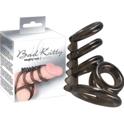 Bad Kitty - Penis- und Hodenring-Set| Sale