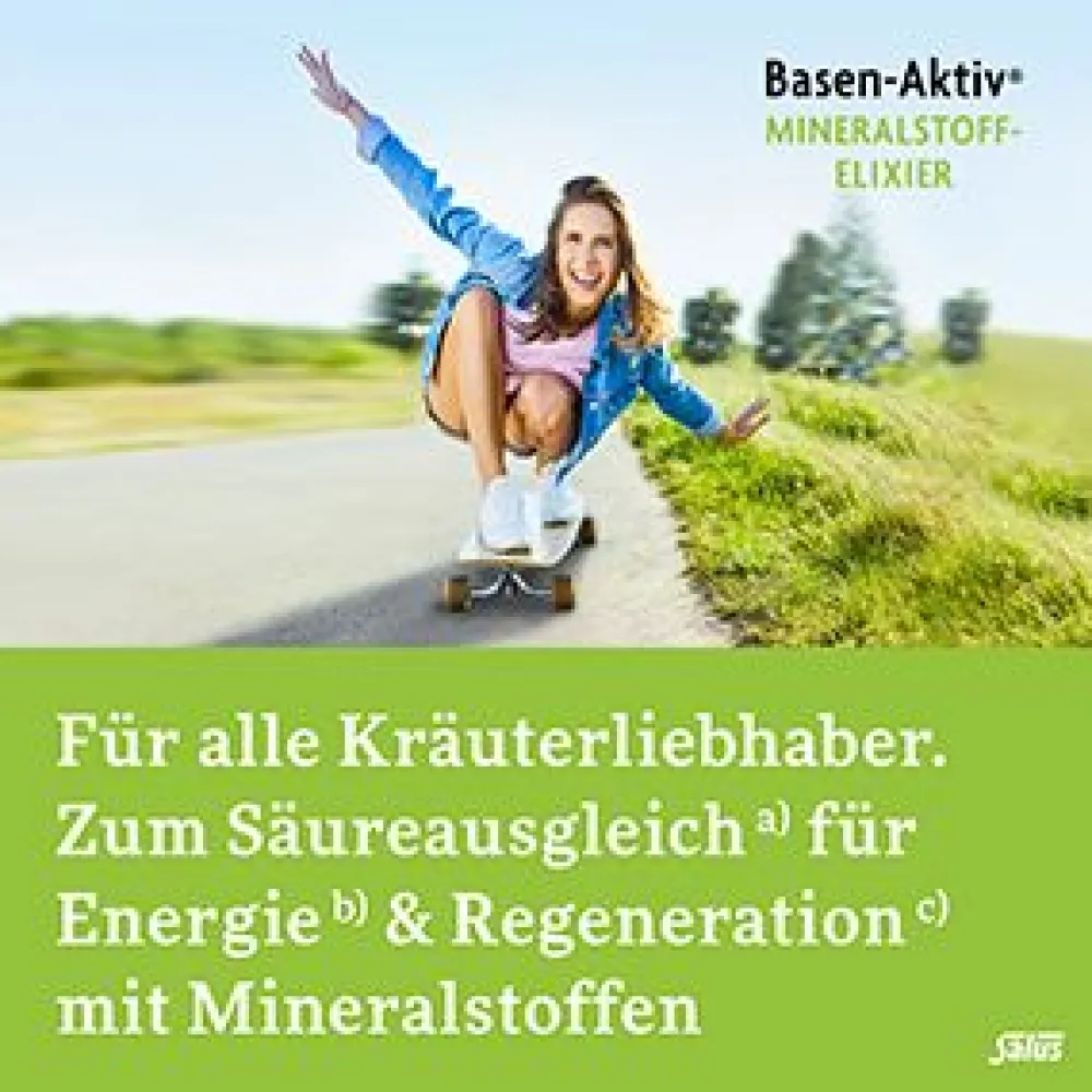 Basen-Aktiv ® Mineralstoff-Kräuter-Elixier| New
