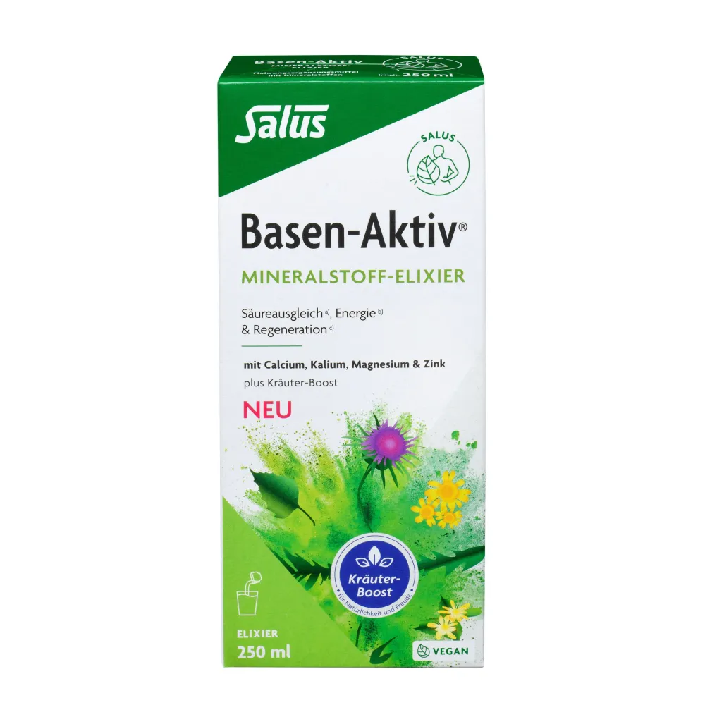 Basen-Aktiv ® Mineralstoff-Kräuter-Elixier| New