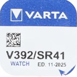 Batterien Knopfzelle Sr 41 W 392|VARTA New