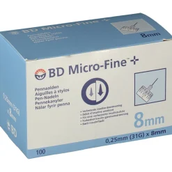BD MICRO-FINE+ 8 Nadeln 0,25x8 mm> Discount
