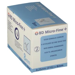BD MICRO-FINE+ 8 Nadeln 0,25x8 mm> Discount