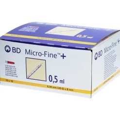 Micro FINE™+ U 40 Insulinspritzen  8 mm>BD Hot