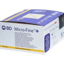 Micro FINE™+ U 40 Insulinspritzen  8 mm><noscript><img width=