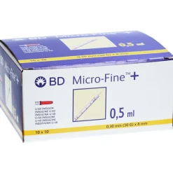 Micro FINE™+ U 40 Insulinspritzen  8 mm><noscript><img width=