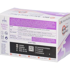 BD Micro-Fine Ultra Pen-Nadeln 0,25 mm (31G) x 5 mm><noscript><img width=