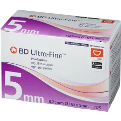 Ultra-Fine™ 5 mm 31G x 5 mm|BD Best