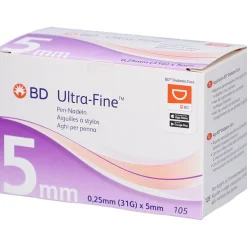 BD Ultra-Fine™ Pen-Nadeln 5 mm (0,25 mm / 31G)| Discount
