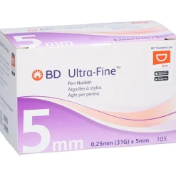 BD Ultra-Fine™ Pen-Nadeln 5 mm (0,25 mm / 31G)| Discount