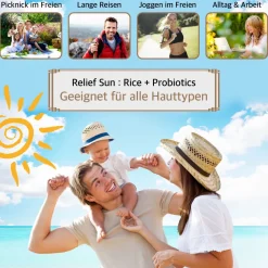 Sonnenschutzcreme Sonnenpflege Relief Sun SPF50+><noscript><img width=