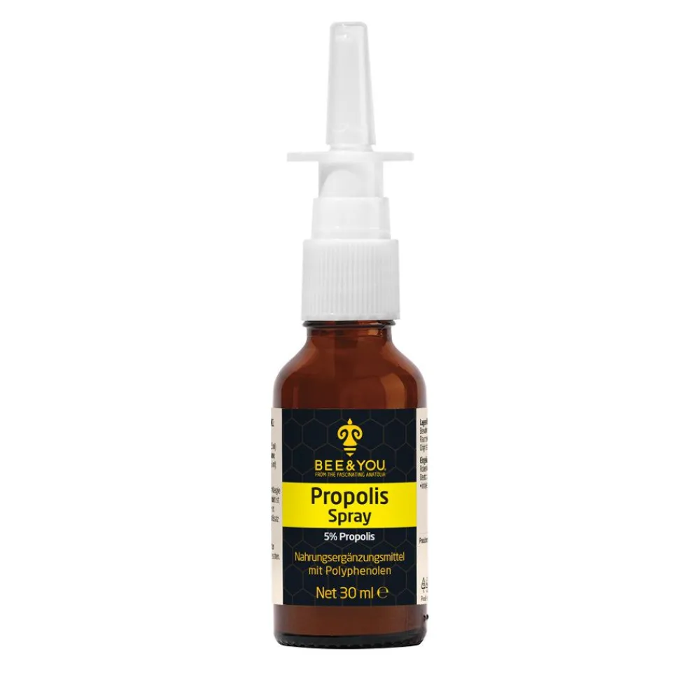 BEE&YOU Propolis Nasenspray für Kinder und Erwachsene, Propolis Spray>BEE&YOU Hot