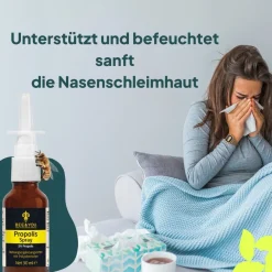 BEE&YOU Propolis Nasenspray für Kinder und Erwachsene, Propolis Spray><noscript><img width=