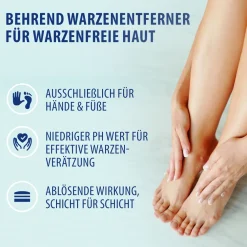 Behrend Warzenmittel für Hand & Fuß - Effektive Warzen Verätzung ohne Schmerzen -  Hygienisch & sicher><noscript><img width=