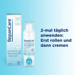 BepanCare Narben-Gel mit Massage-Roller – macht Narben glatter, flacher und weicher><noscript><img data-lazyloaded=