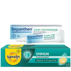 Bepanthen® Augen- und Nasensalbe + Supradyn® Immun| Best