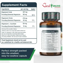 Best Immune Dreifacher Magnesiumkomplex Citrat L-Ascorbat Oxid| Sale