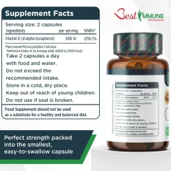 Best Immune Natürliches Vitamin E 500 IE| Online