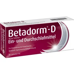 Betadorm®-D 50 mg Tabletten| Sale