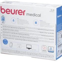 GL40 Blutzuckermessgerät mmol/l codefree|beurer Sale