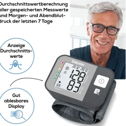 Handgelenk-Blutdruckmessgerät BC 27><noscript><img width=