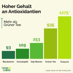 Bio Black Guayusa Energy Tee mit natürlichem Koffein von Green Coffein| Online
