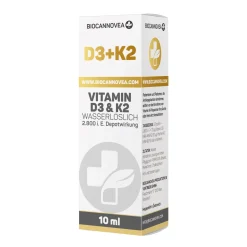 Vitamin D3+K2 wasserlöslich|BIOCANNOVEA Outlet